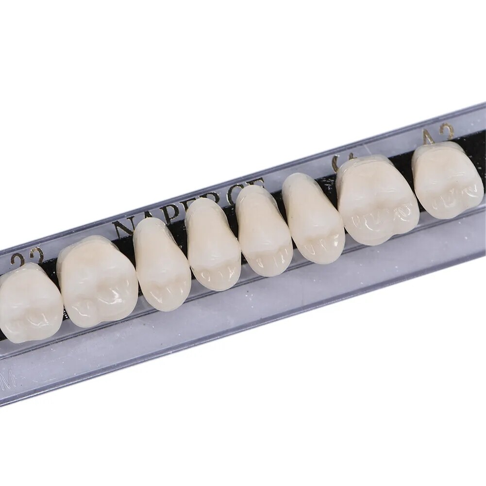 168pcs Acrylic Resin A1/A2/A3 Dental Denture Teeth Upper Lower Shade 22#/23#/24#