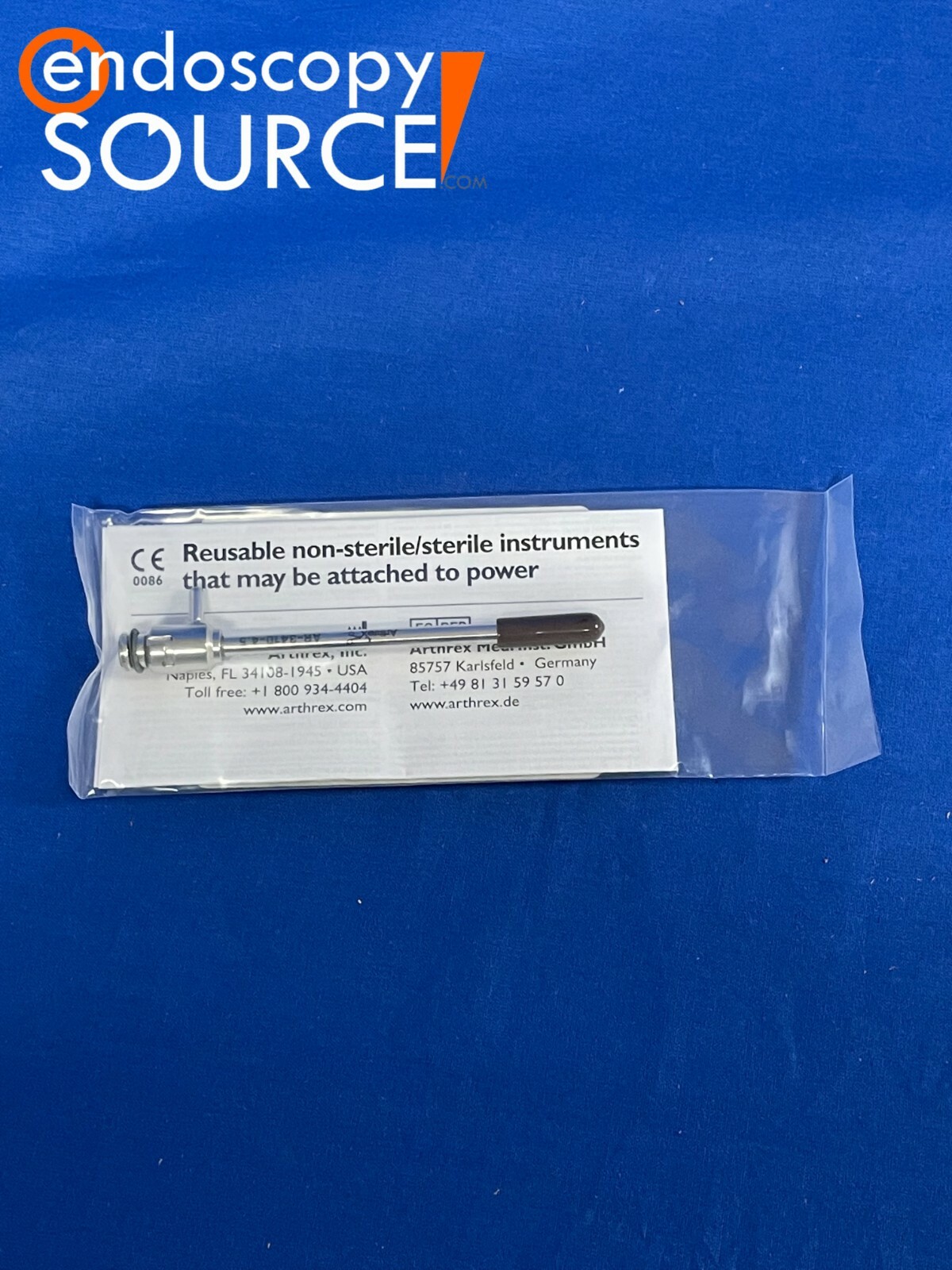 Arthrex AR-3410-4.5 Operative Cannula Non fenestrated