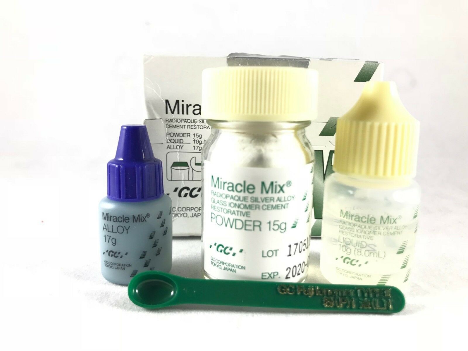 GC Miracle Mix Silver Triple-Cured Reinforced Glass Ionomer Restorative Material
