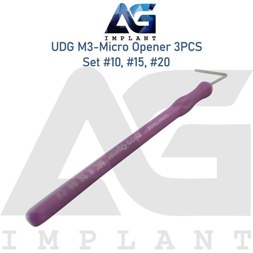 Dental M3-Micro Opener 3PCS Set #10, #15, #20 Precision Opener Posterior Teeth