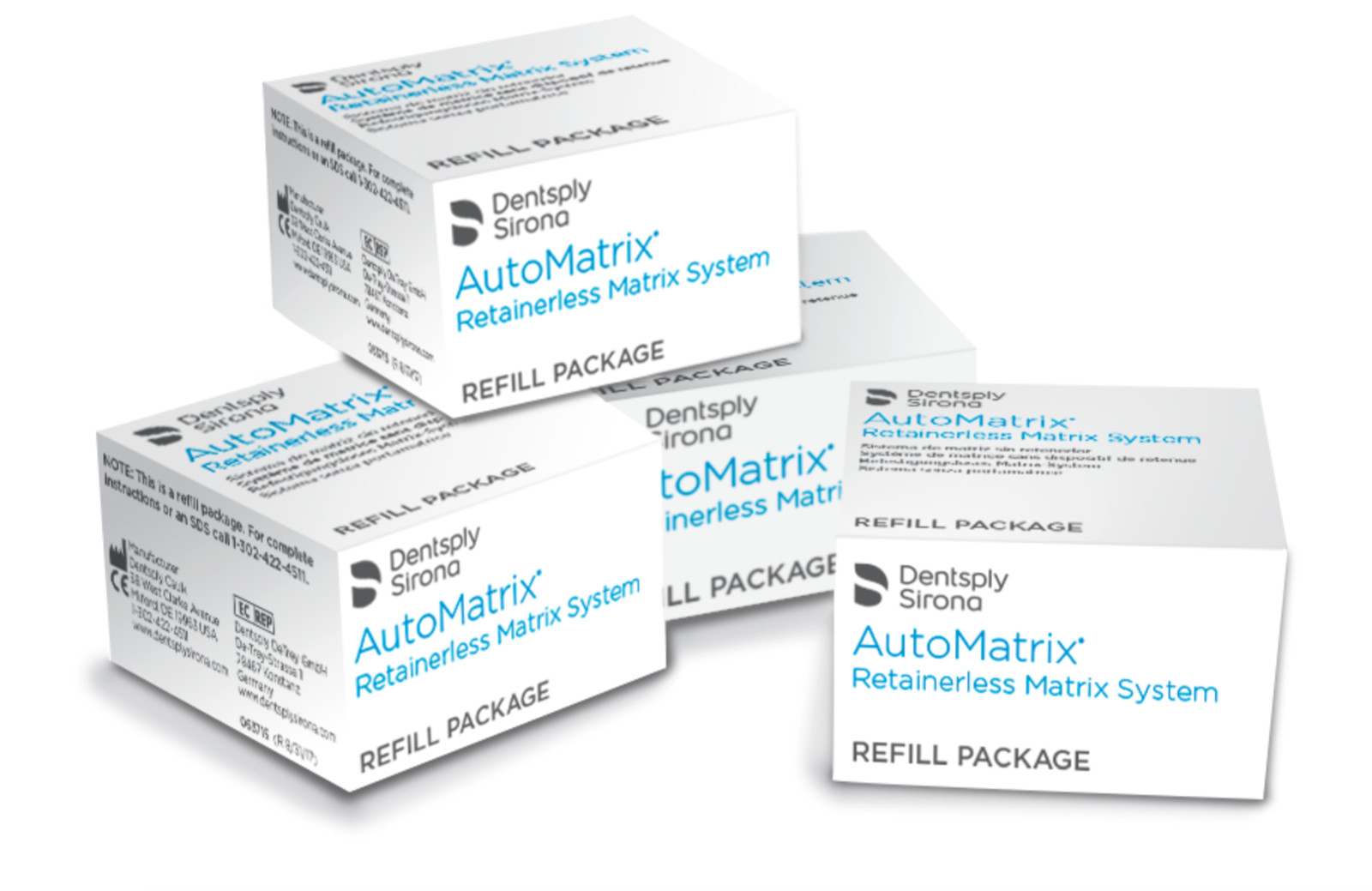 AutoMatrix Retainerless Matrix System Pack 72 Matrix Bands by DENTSPLY