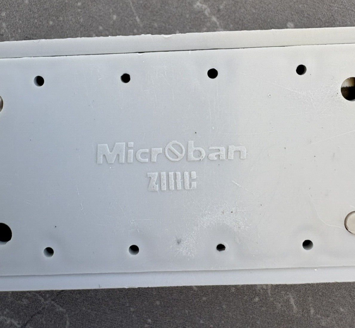 Zirc 14 Hole Gray Magnetic Bur Block with Microban Autoclavable