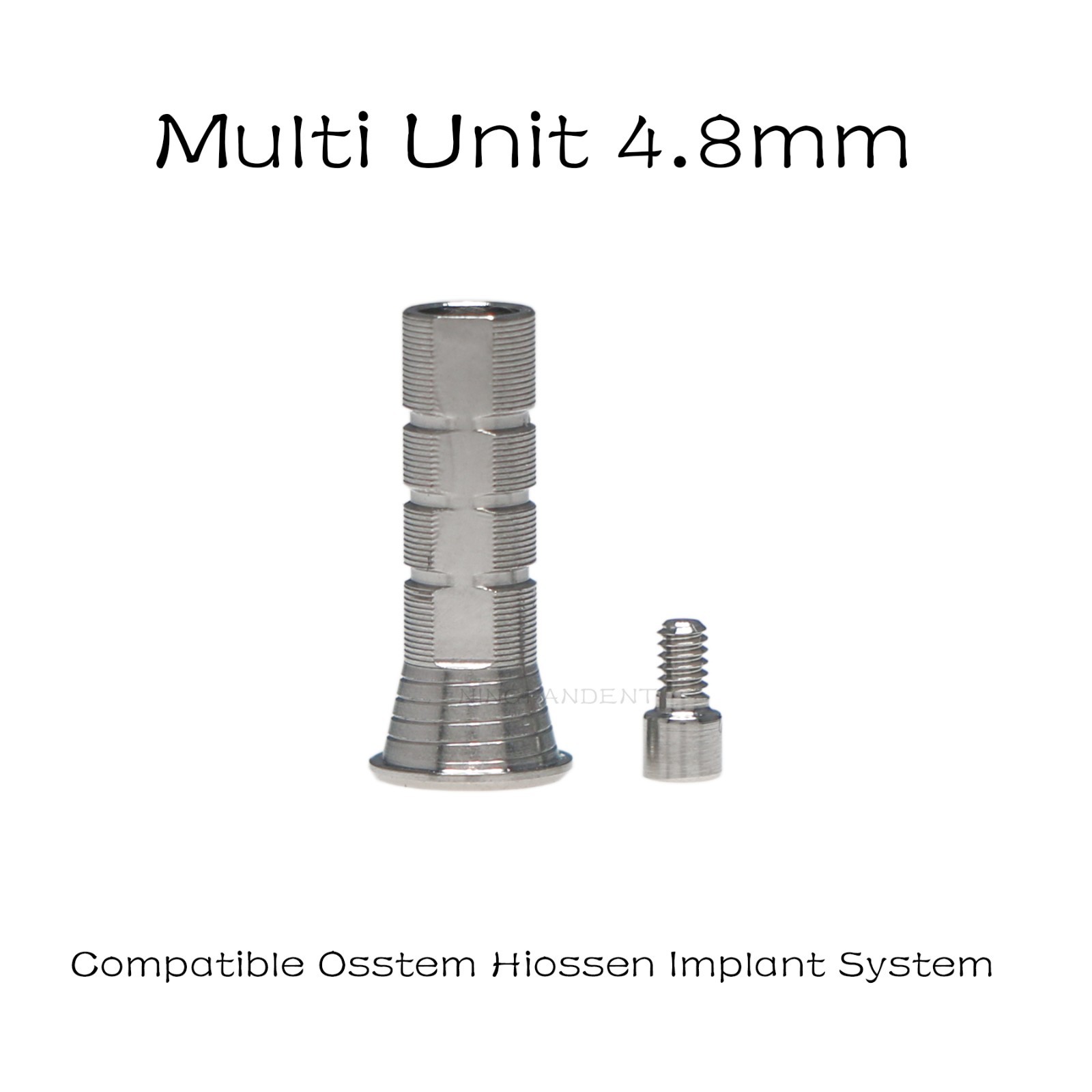 Multi-Unit Temporary cylinder conical abutment fits Hiossen/Nobel/Adin/Straumann