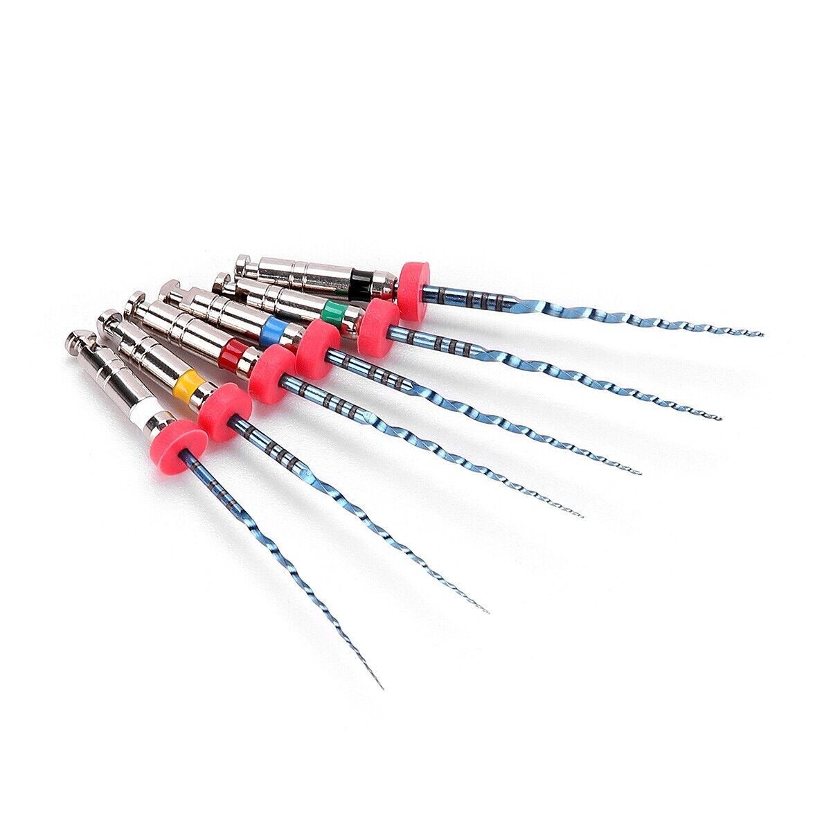 Dental Root Canal Endodontics Vortex Blue Rotary Files 04/06 Taper 21/25/31mm