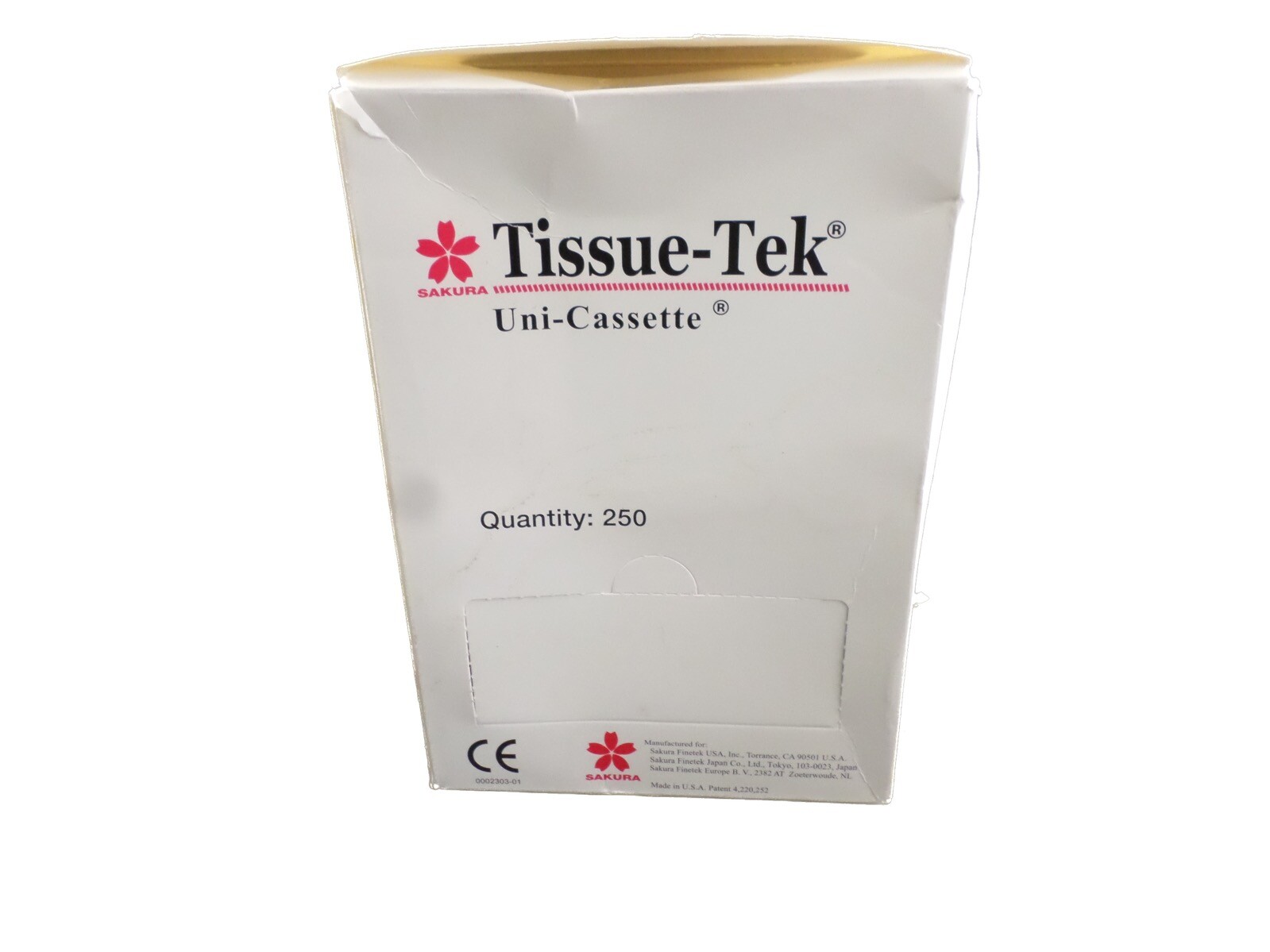SAKURA Lilac Tissue-Tek Uni-Casettes For SmartWrite Printers 4118-001 (250/cs)