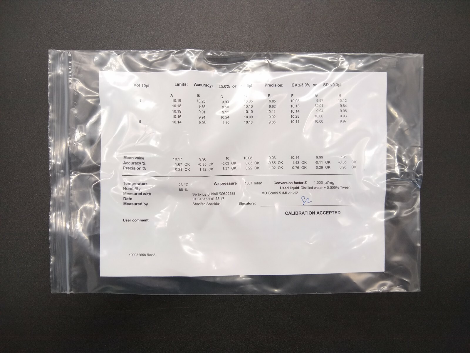 Thermo Scientific 24073295 Small Tube Metal Tip Dispensing Cassette Multidrop