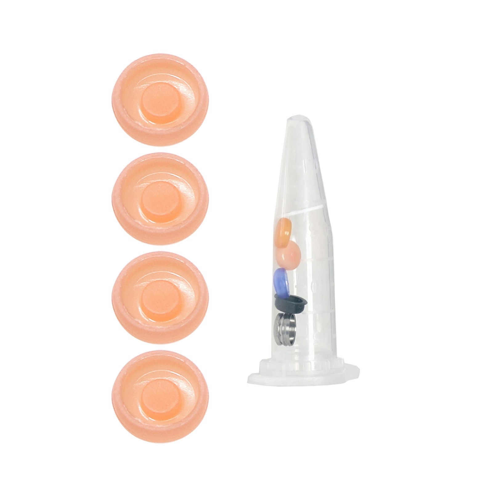 US 4/8Pcs 2.4 lbs Retention Cap Inserts 20° Angle for Standard Locator System