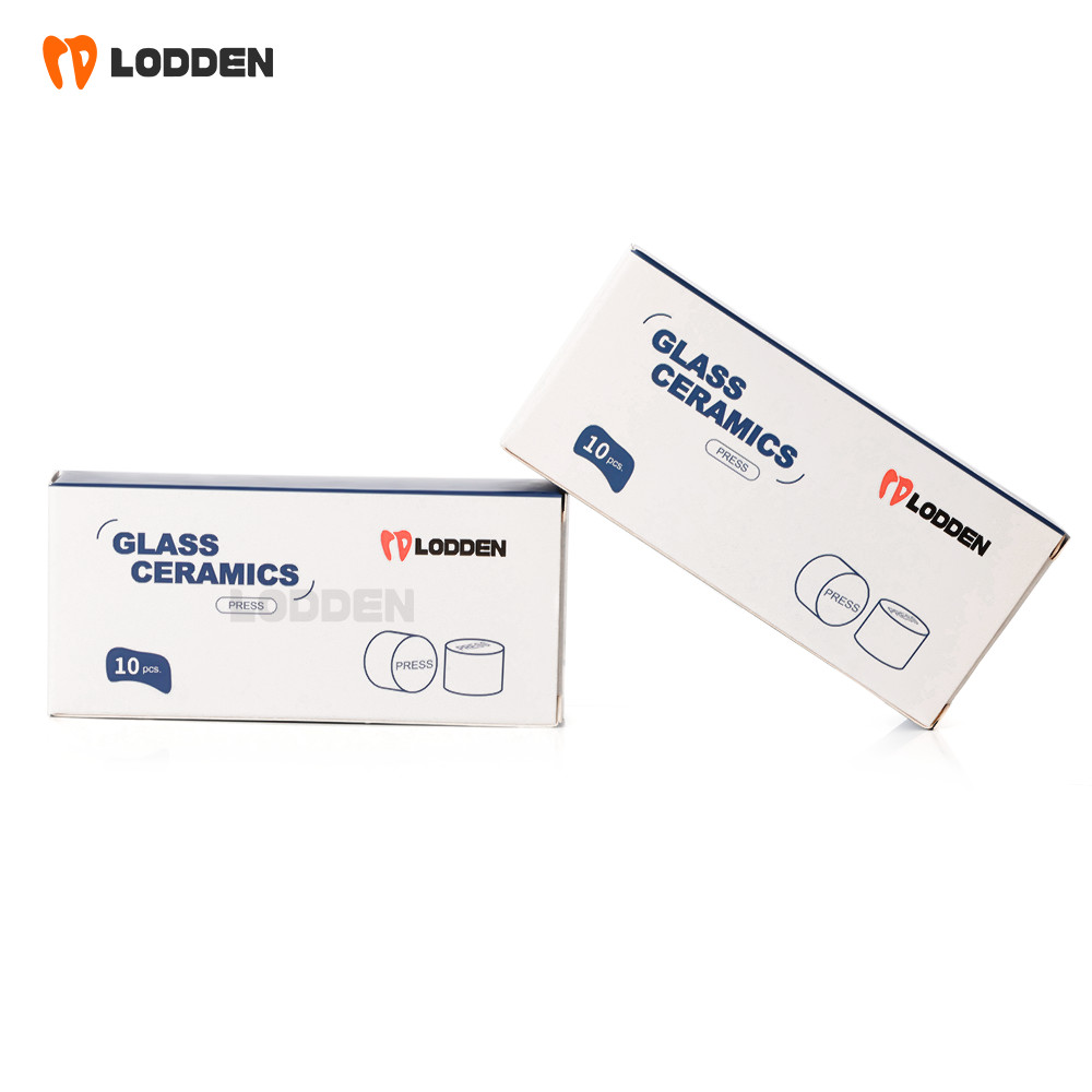 10pcs Dental Glass Ceramic Lithium Disilicate (LS2) IPS Emax Press Ingots