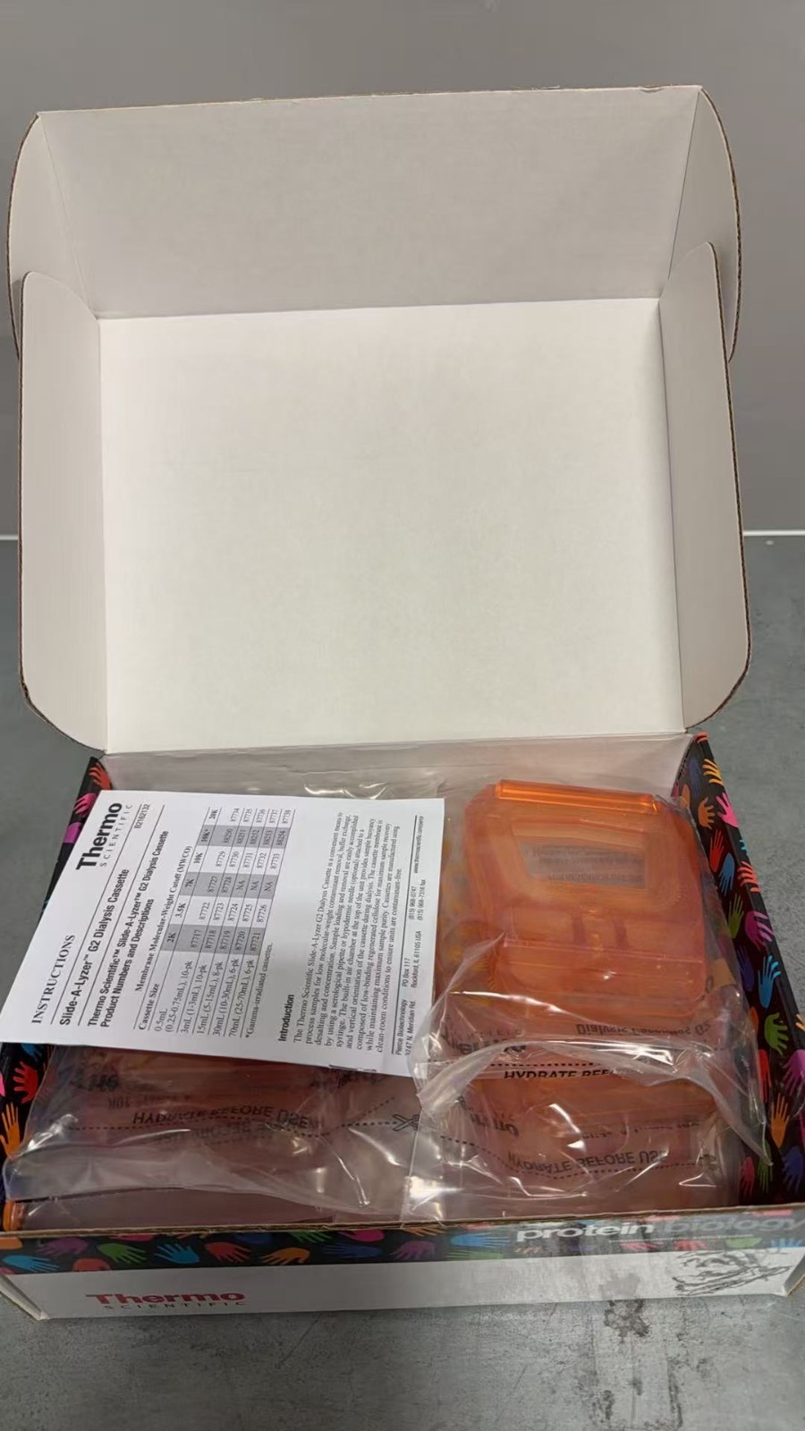 Thermo Scientific 88252 Slide A Lyzer G2 Dialysis Cassettes 10K MWCO