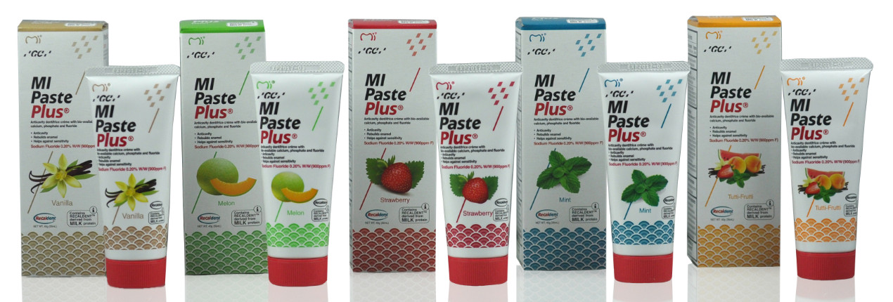 MI Paste Plus® Topical Tooth Créme with Calcium, Phosphate & Fluoride 40g by GC