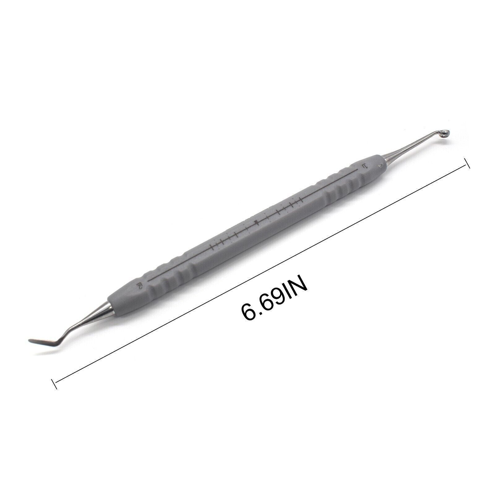 Dental Composite Veneer Resin Mold Pads Silver/Golden/Grey Handle Apt Instrument