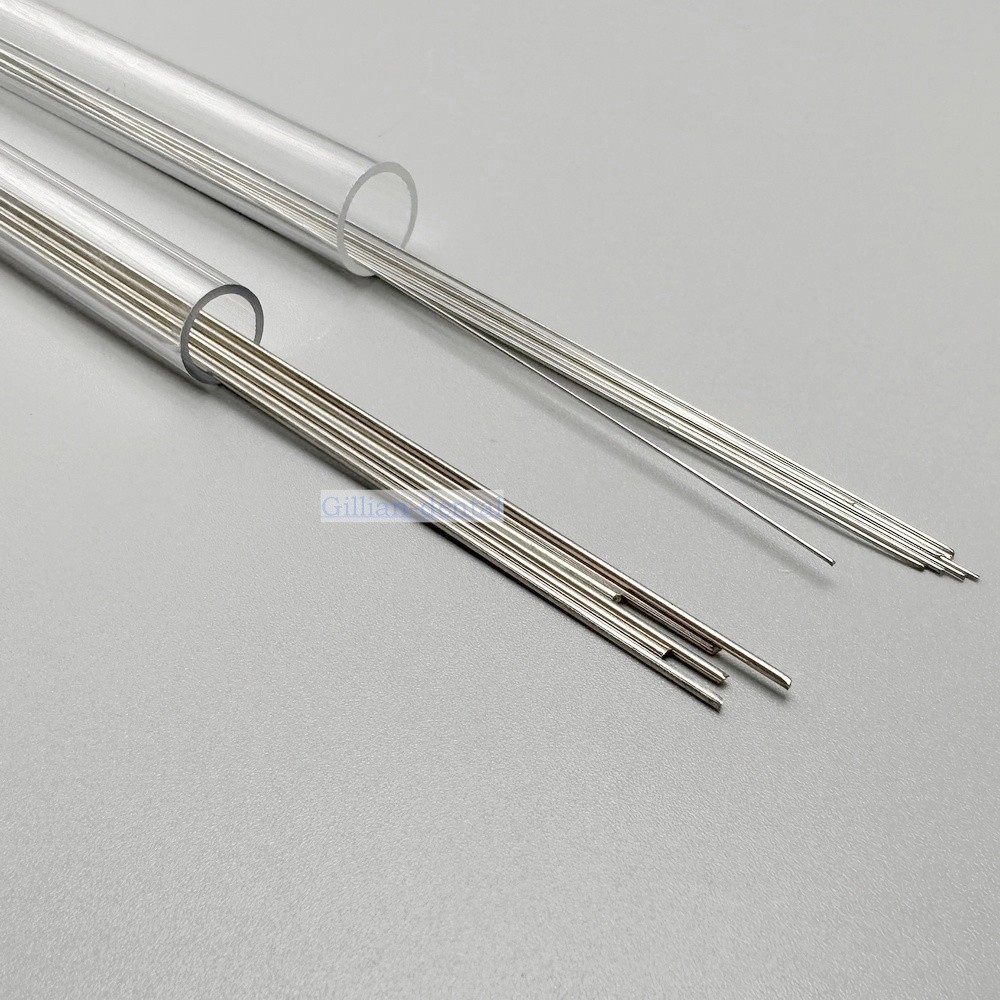 Dental Ortho Low Temperature Welding Rods Silver Soldering Wires 0.5/1.0mm