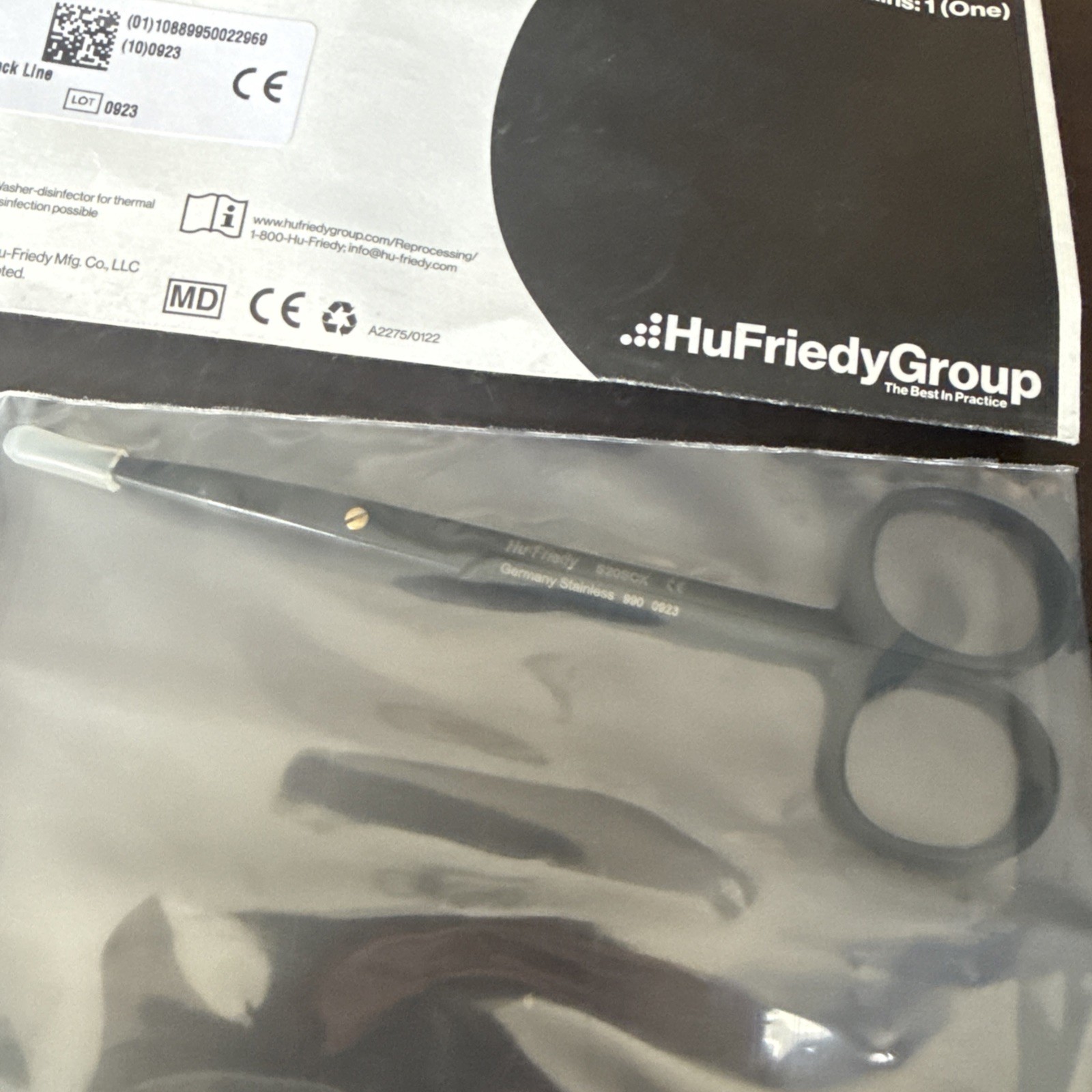 Hu-Friedy Goldman-Fox, Straight, Super-Cut, Black Line – S20SCX Factory Sealed