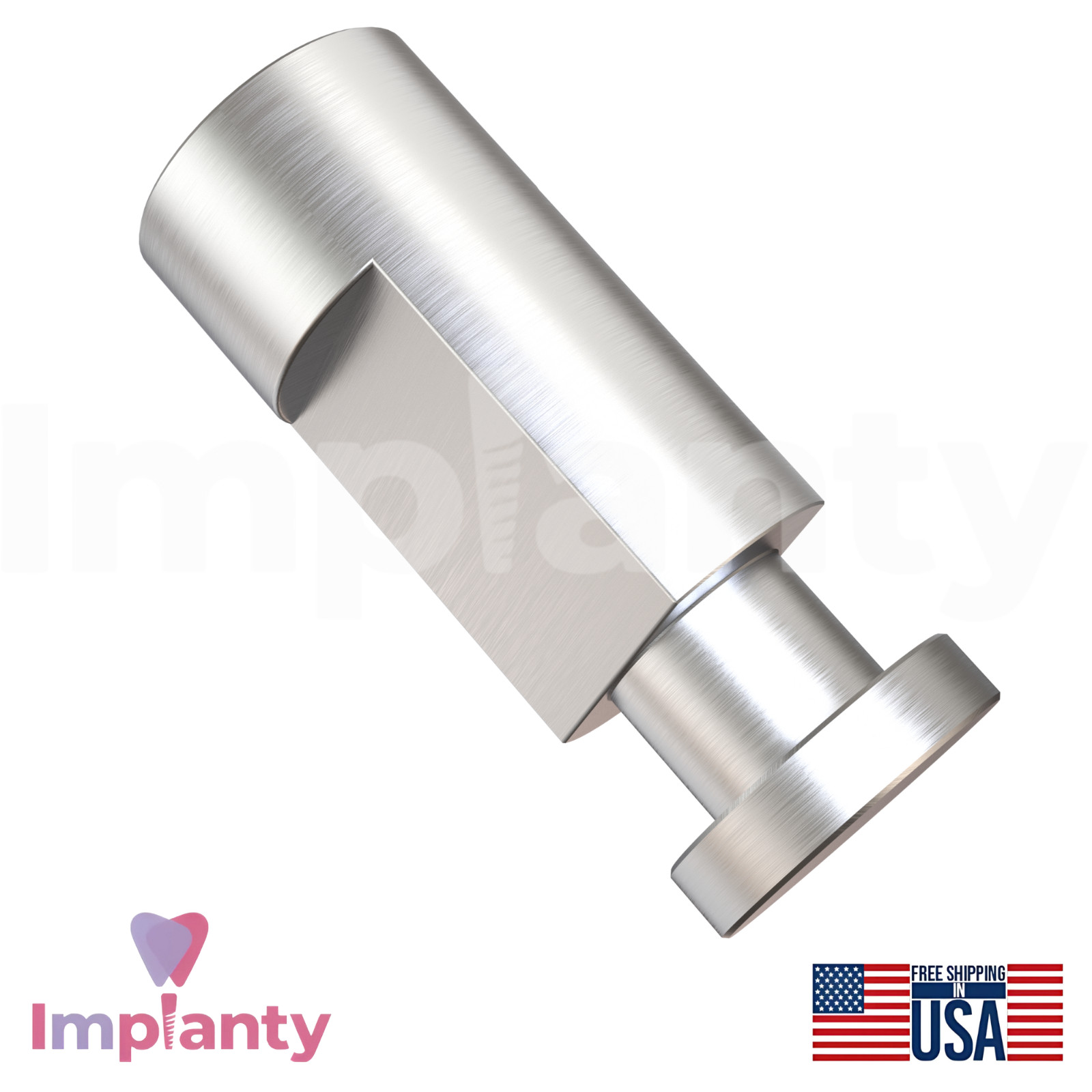 5x DENTlUM Compatible Dental Fixture Analog Ø4.5mm Replica Int Hex Connection