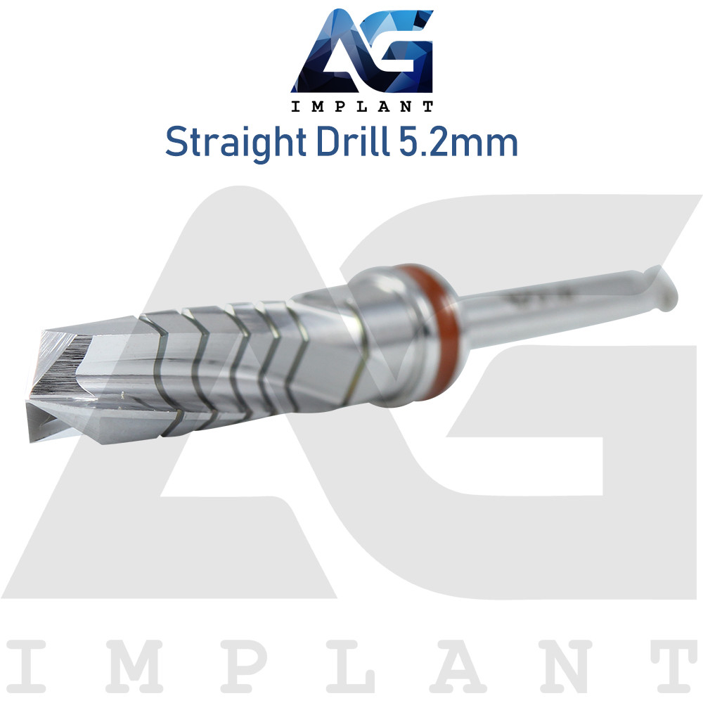 Straight Drill Ø5.2mm External Irrigation Tool For Dental
