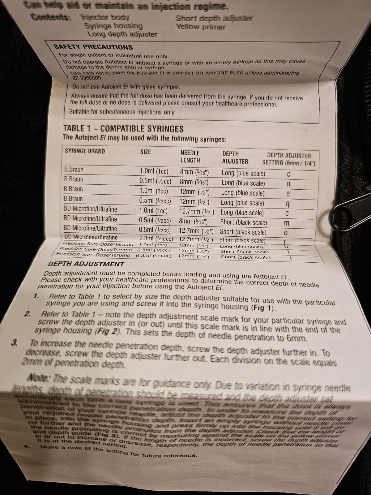 Petfine Auto Injector Needle Injection Aid Device OWEN MUMFORD OPEN BOX
