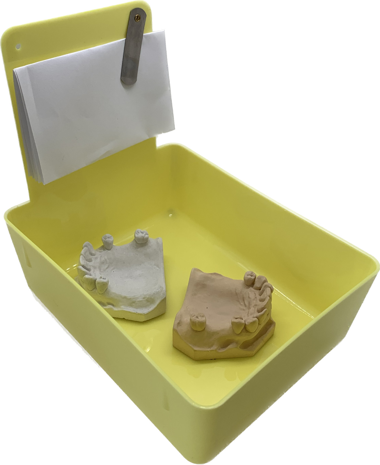 Dental Lab Pan Yellow 12/box High Quality Color Coded organization
