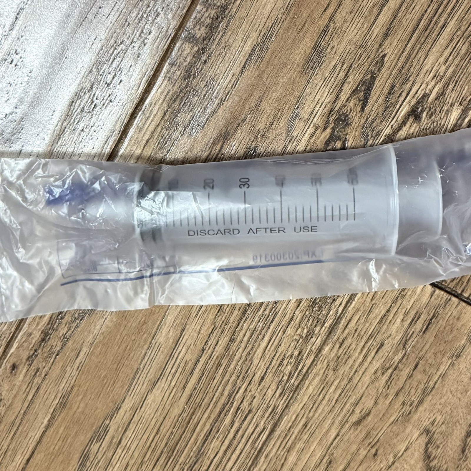 60mL Luer Lock Syringe 4 Pack Large Plastic Sterile Syringes without Needle
