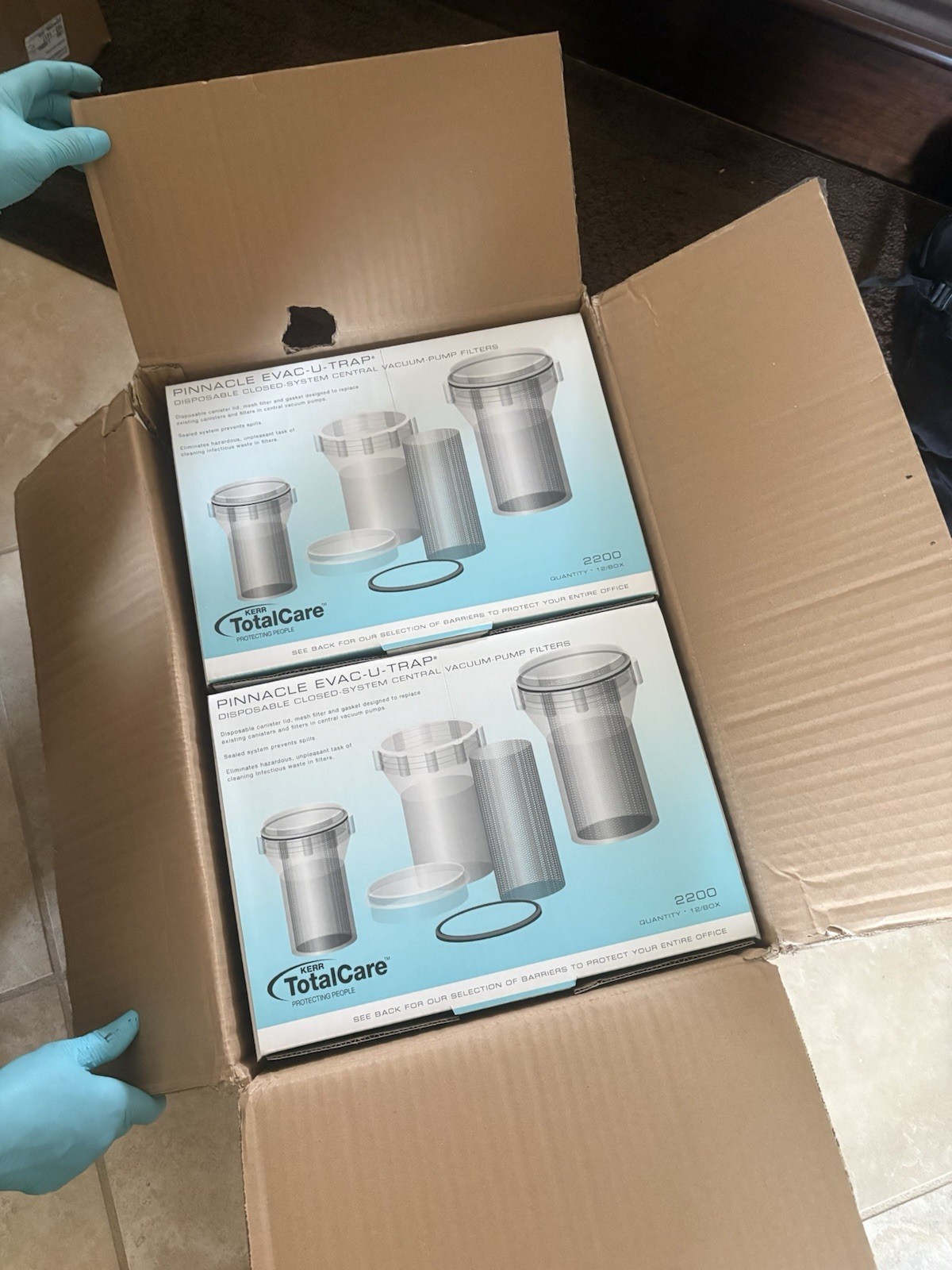 Evac-U-Trap Central Vacuum Pump Traps 2200 12/pk