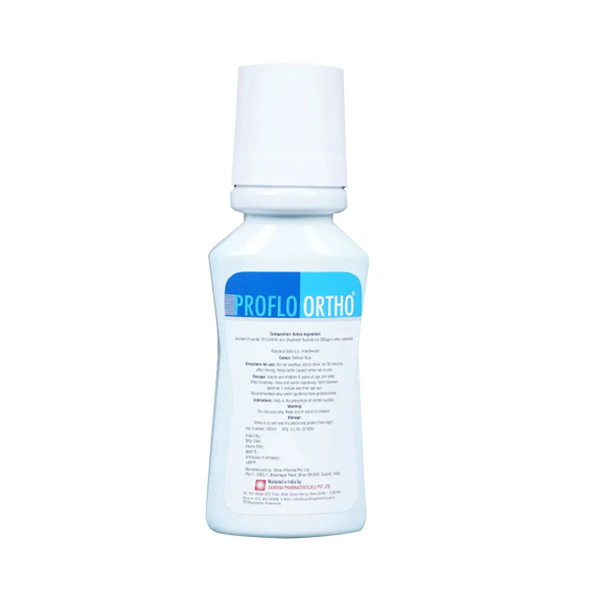 Sandika Pharma Proflo Acidulated Mouthwash (Pack of 12) Free Shipping….
