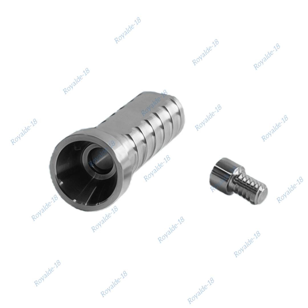 20Pcs Titanium Temporary Cylinder Ti MU Sleeve Multi Unit 4.8mm Abutment Fit NOB