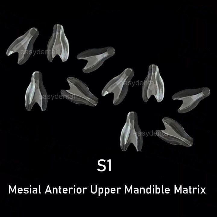10Pc Clear Matrix Dental Anterior Posterior Transparent BT Matrices Fit BioClear