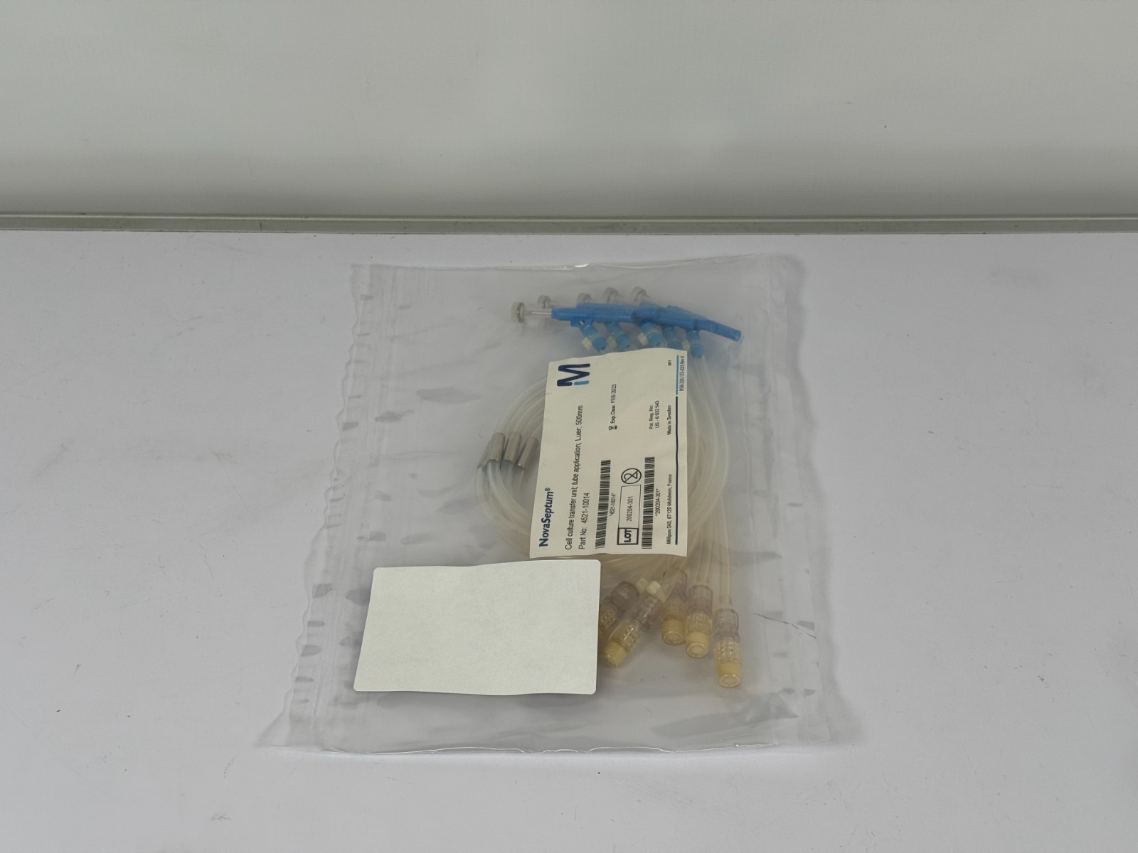 Millipore NovaSeptum Cell Culture Transfer Unit Part Number 4521-10014