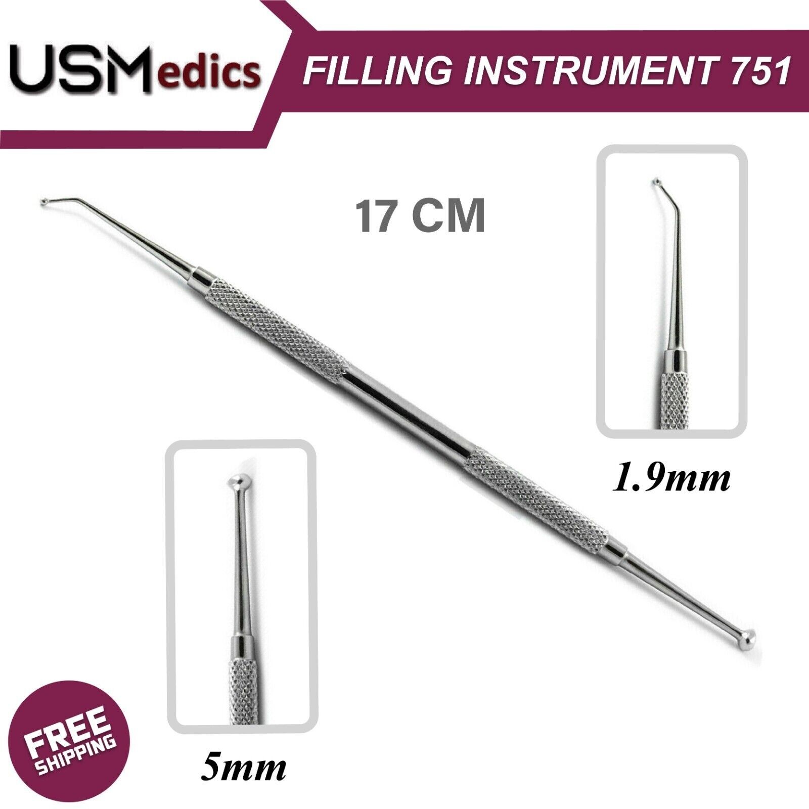 Dental Filling Restorative Amalgam Composite Restoration Instruments NEW SET