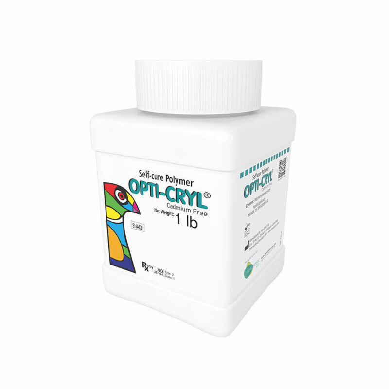 Opti-Cryl Self Curing Acrylic Resin Powder 1lb