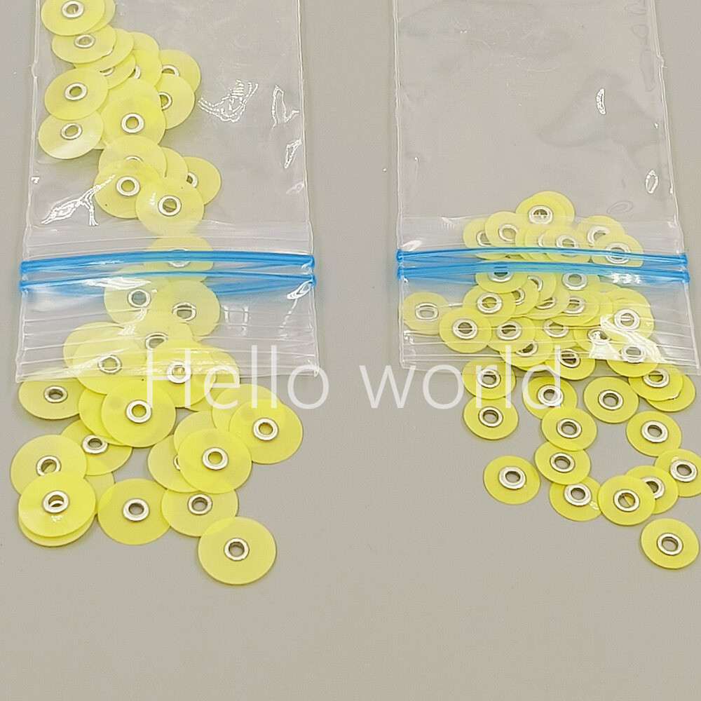 Dental Composite Finishing Polishing Discs 9.5/12.7mm Fine Medium Coarse Soflex