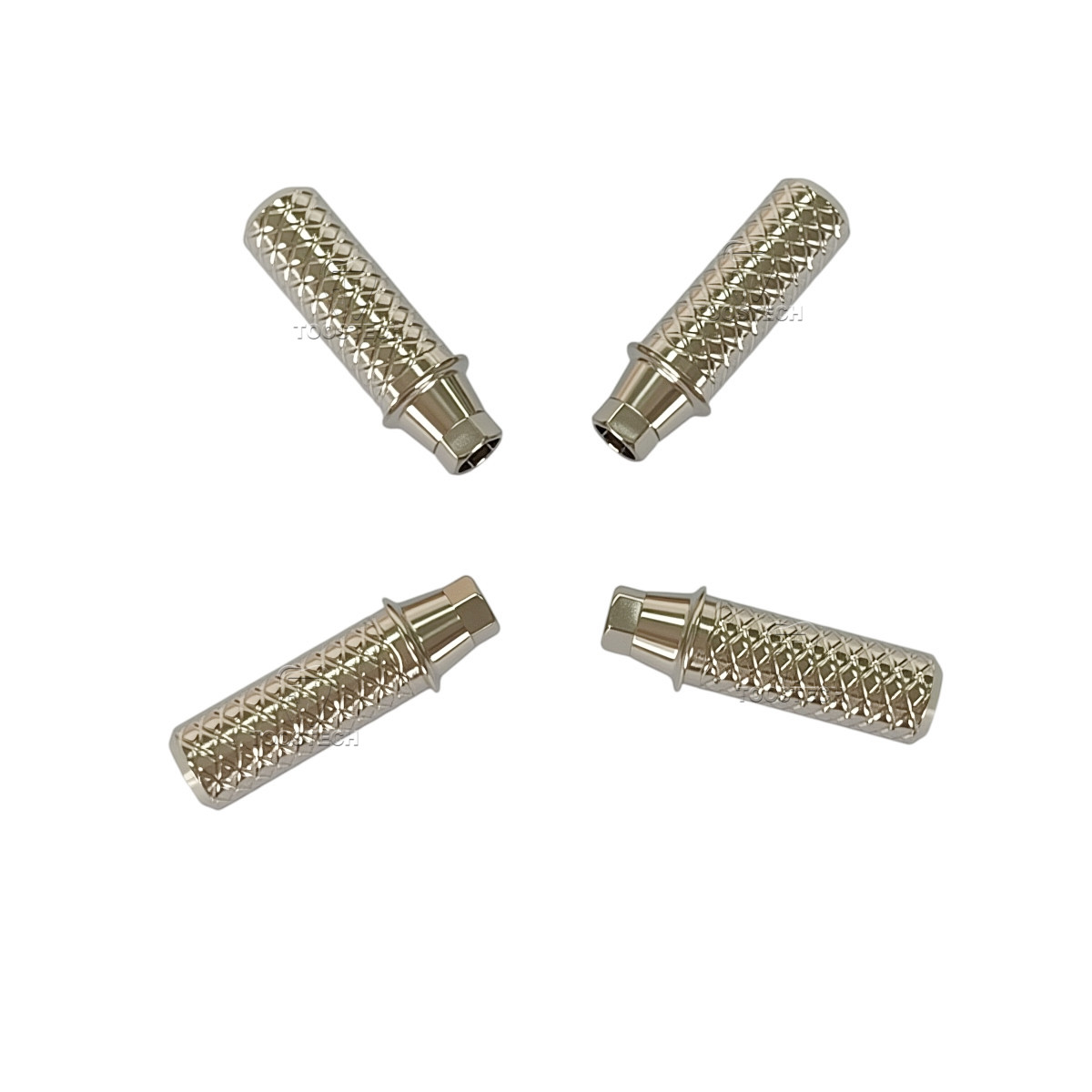 6pcs Titanium Temporary Abutment Fits to Osstem TS platform Regular and Mini