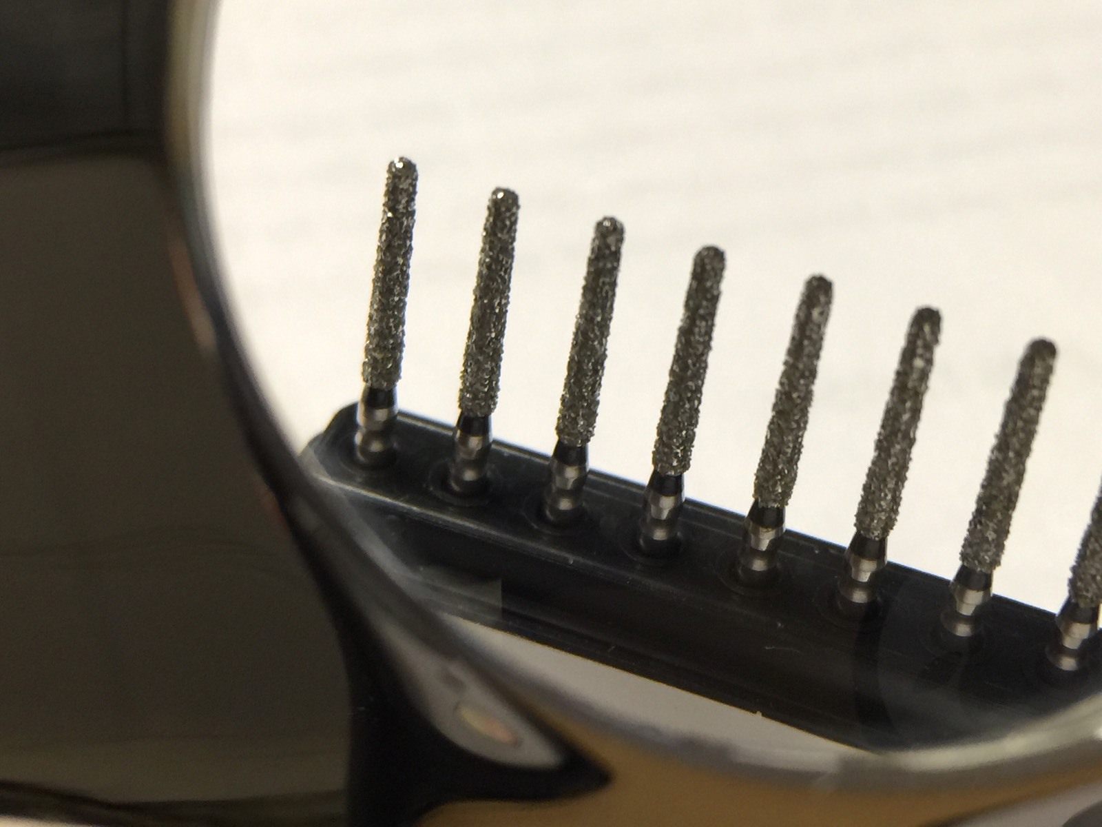 Diamond Burs 100×199-856-015SXC extra course 1.6 mm Dia. 10mm Cutting Length.