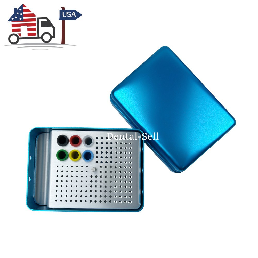 Dental Endo Sterilization Organizer Holder Container 180 Holes Bur File Point US