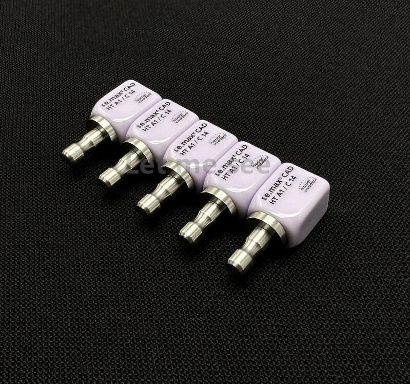 IVOCLAR E.max Cad Dental CEREC InLab Glass Ceramics Blocks ABUTMENT Refill 1~5pc