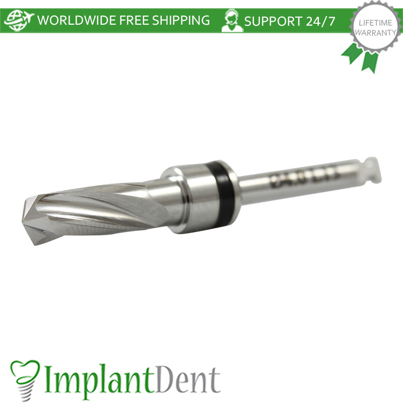 1 Straight Drill Integral Stopper Ø4.0, External Irrigation Dental Tool Sur gery