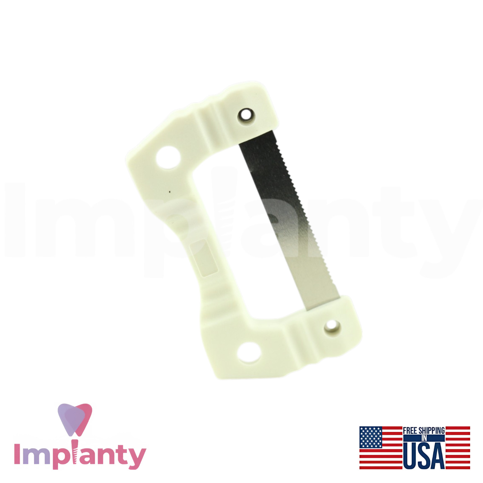 MDT Mini IPR Strips Set One Sided Diamond Coated Contouring Stainless Steel Tool