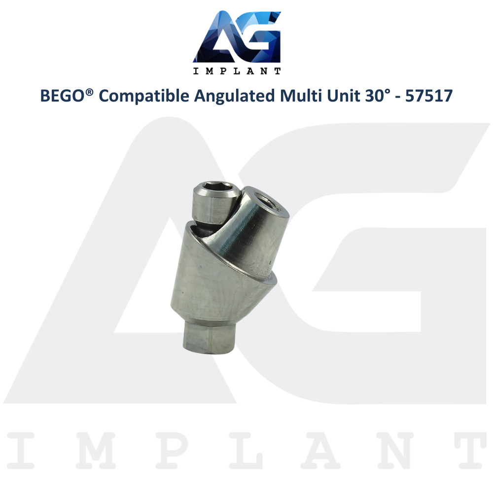 10 Angulated Multi Unit 30° Prosthetic Compatible with BEGO® – 57517 Dental Lab