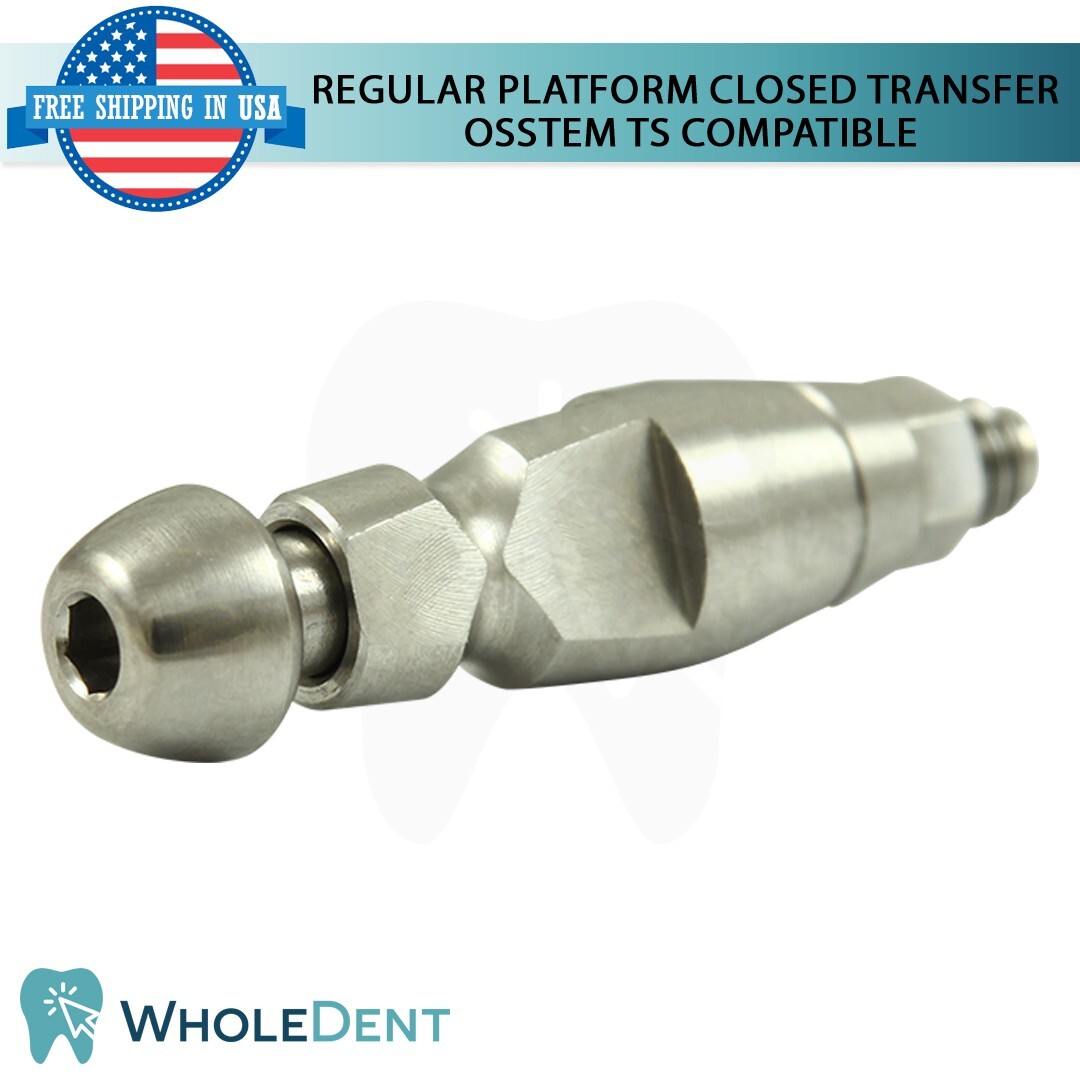 10X Regular Closed Transfer Dental 2.5mm Osstem® TS Hiossen® ET Compatible Hex