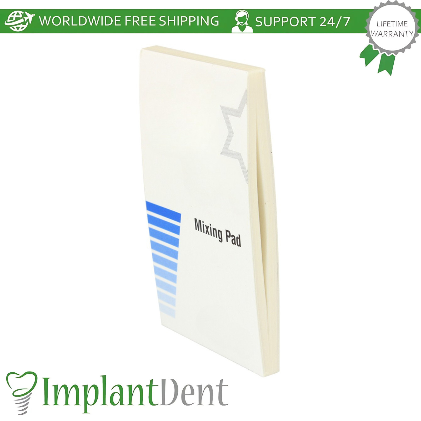 Dental Mixing Disposable Pads Mixing Surface For Restorative Dentistry Materials