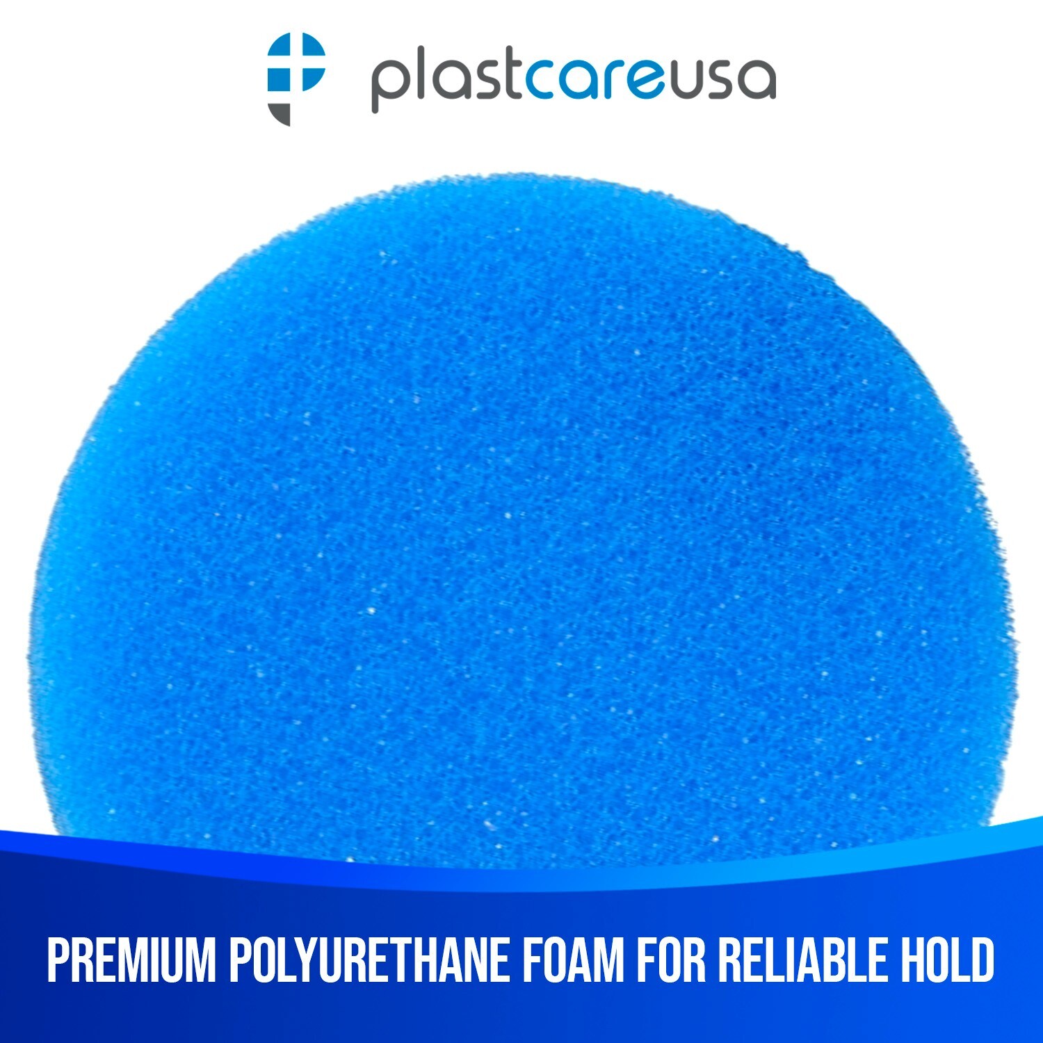 100 2.5″ Premium Endodontic Foam Round Blue Sponge Cushions Dental Endo Files