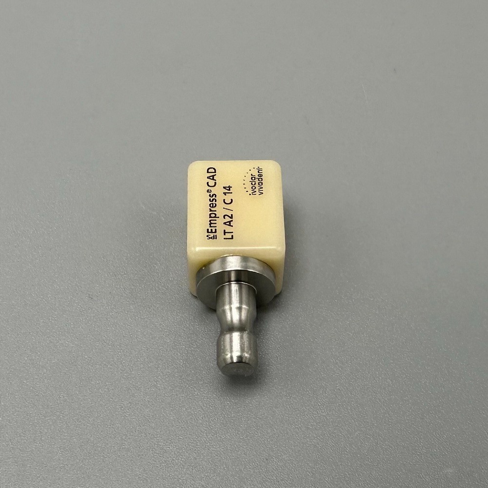 C14 Emax Dental LT A2/C14 Glass Ceramic Lithium Dislicate CAD Cerec Blocks 5Pcs