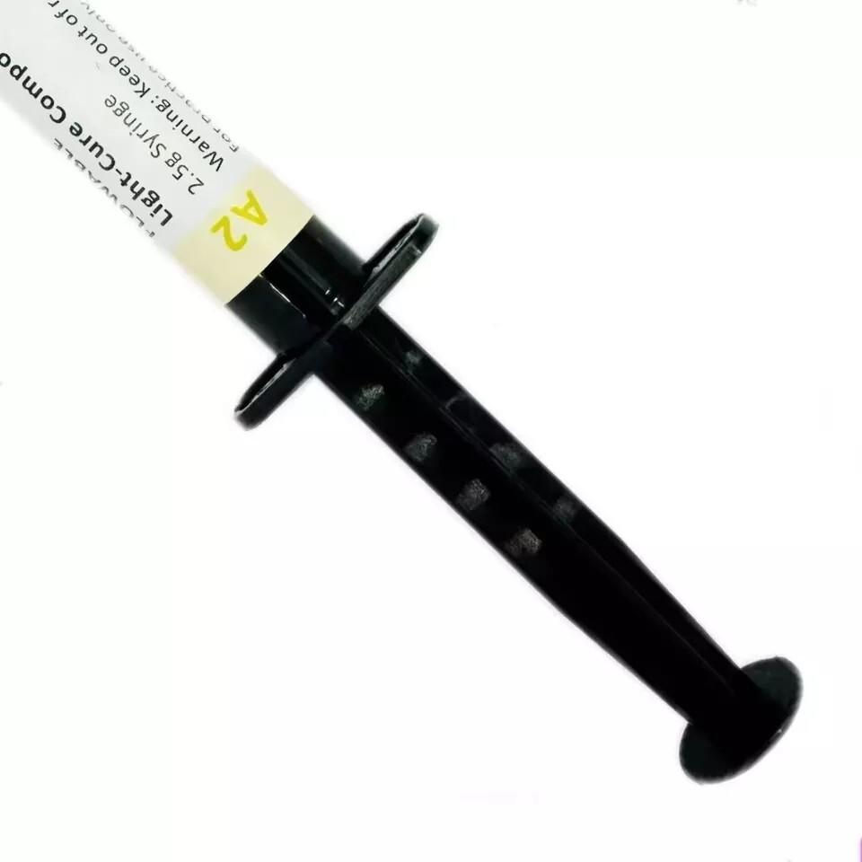 Dental Composite Resin Light Cure White Veneer Hybrid Aesthetic teeth resin 2.5g