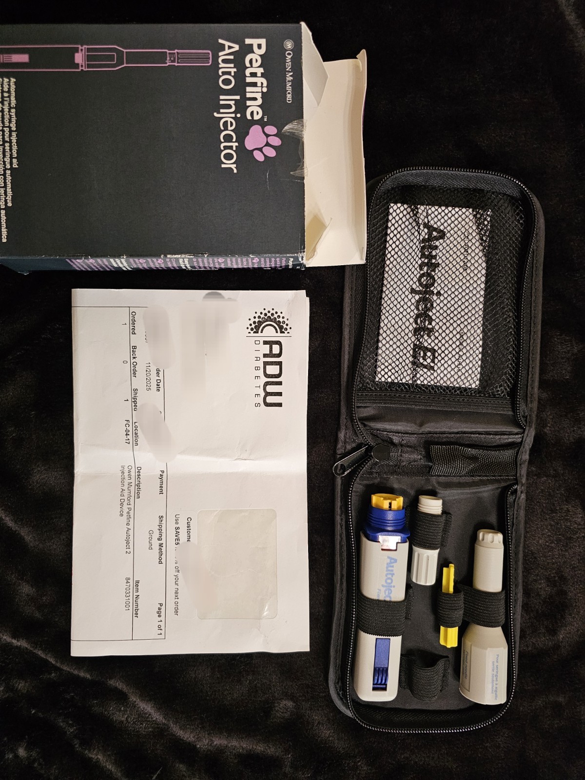 Petfine Auto Injector Needle Injection Aid Device OWEN MUMFORD OPEN BOX