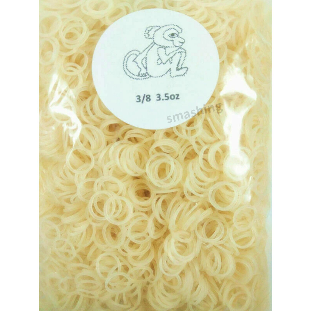 5000Pcs Dental Orthodontic Rubber Bands Elastics Ligature Ties 2.5/3.5/4.5/6.5OZ