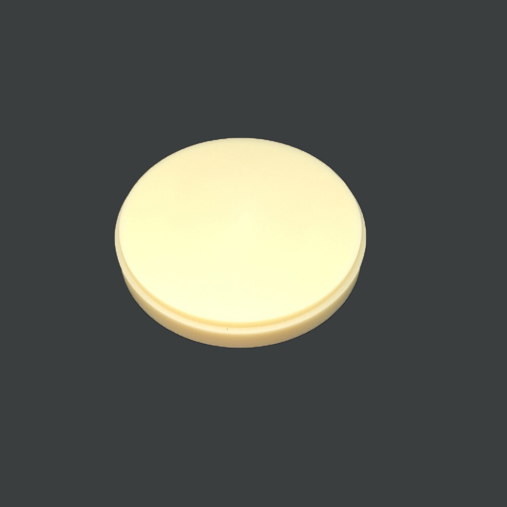 Sample CAD CAM PMMA Milling Disc Clear and Pink OD98mm Dental lab PMMA Block