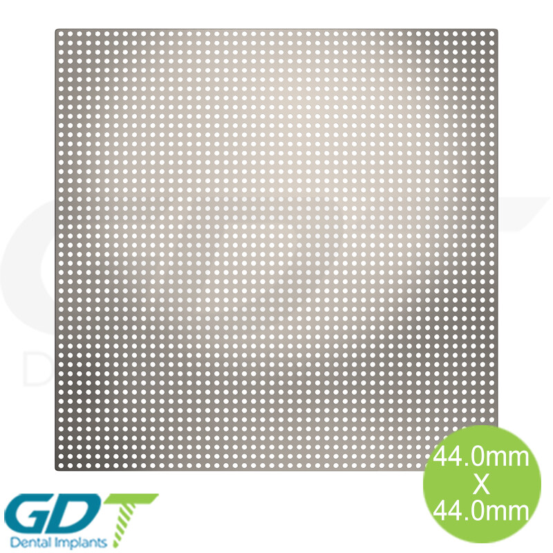 GBR Titanium Mesh Membrane Barrier 44.0mmX44.0mm, Ø0.6mm Sur gical Dental