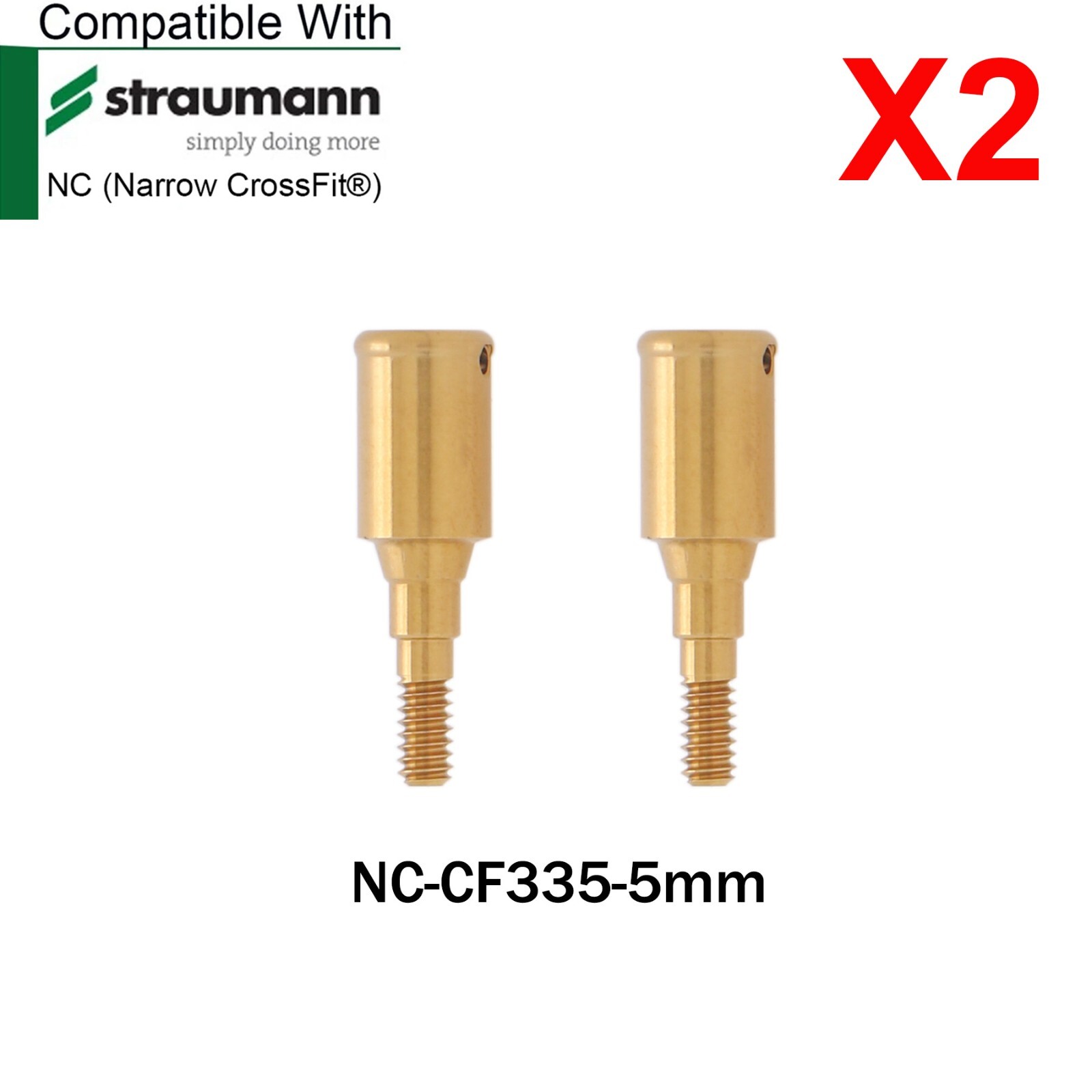 For ITI Straumann Implant Locator Abutment NC/RC 3/4/5mm Male Cap Tool Removable
