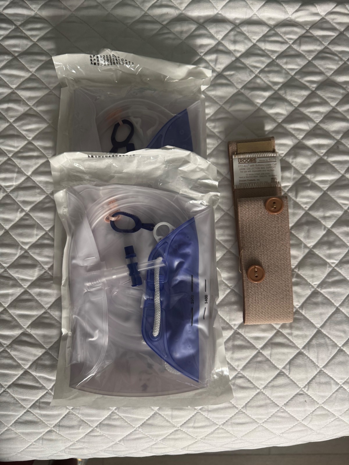 Urocare Urinary Drainage Bag Kit with Leg Straps