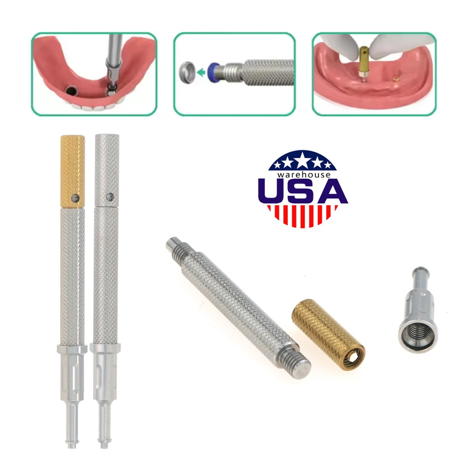 US Universal Locator 3‑In‑1 Core Tool Retention Cap Insertion & Extraction Tool