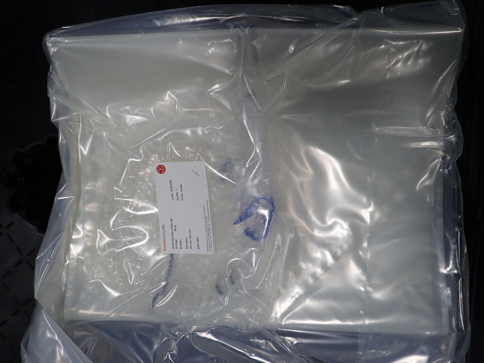 Thermo Fisher 200 Liter Tank Liner with Drain / LOT OF 6 / NOS